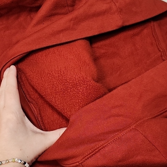 10 Barrel Brewing Drink Beer Outside Unisex Burnt Orange Hoodie Bend Oregon - Picture 5 of 6